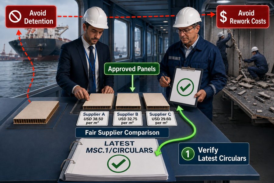 Marine Panel Circular Verification