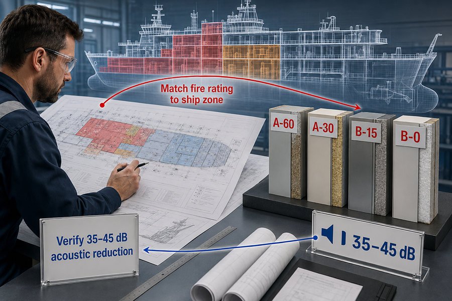 Marine Panel Class Approval Matching
