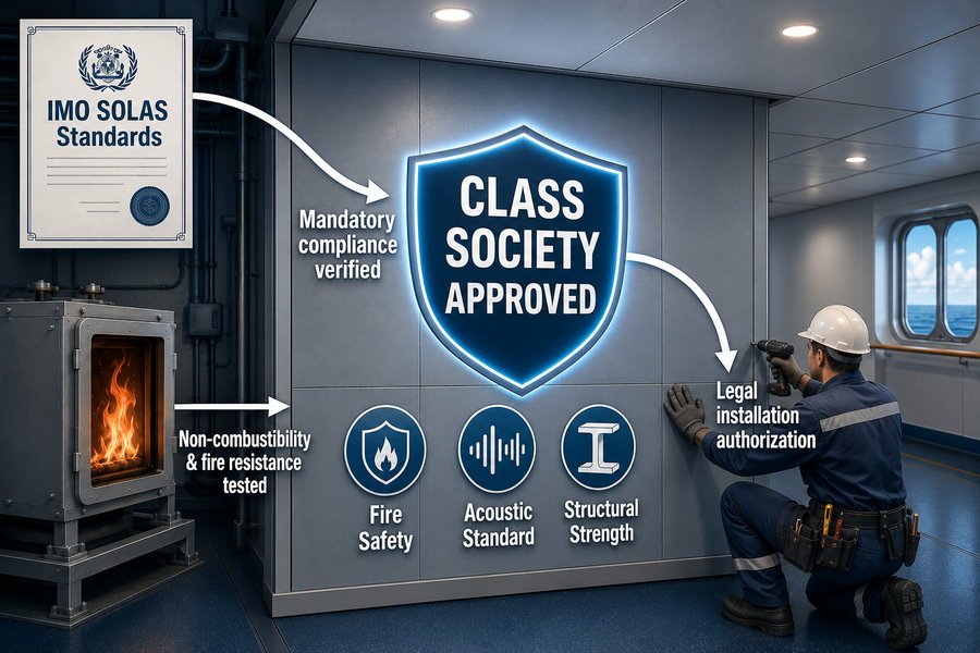 Marine Panel Class Approval Requirements