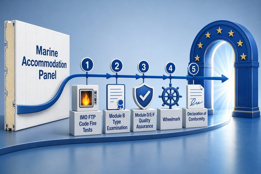 Marine Panel EU MED Compliance Pathway