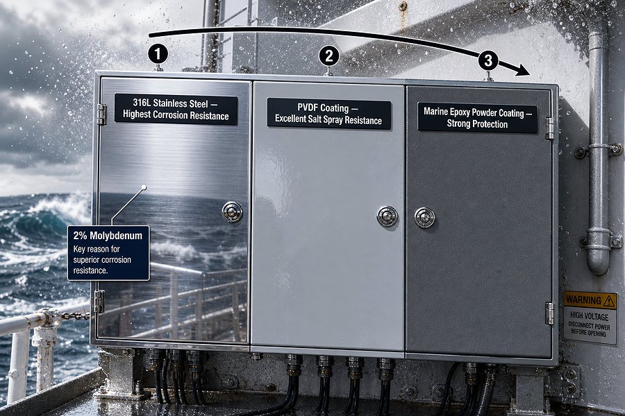 Marine Panel Finish Corrosion Resistance Ranking