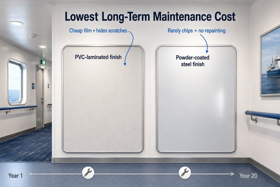 Marine Panel Finish Maintenance Cost Comparison