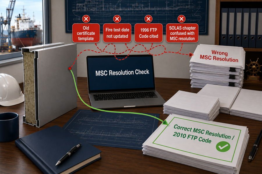 Marine Panel MSC Linking Errors