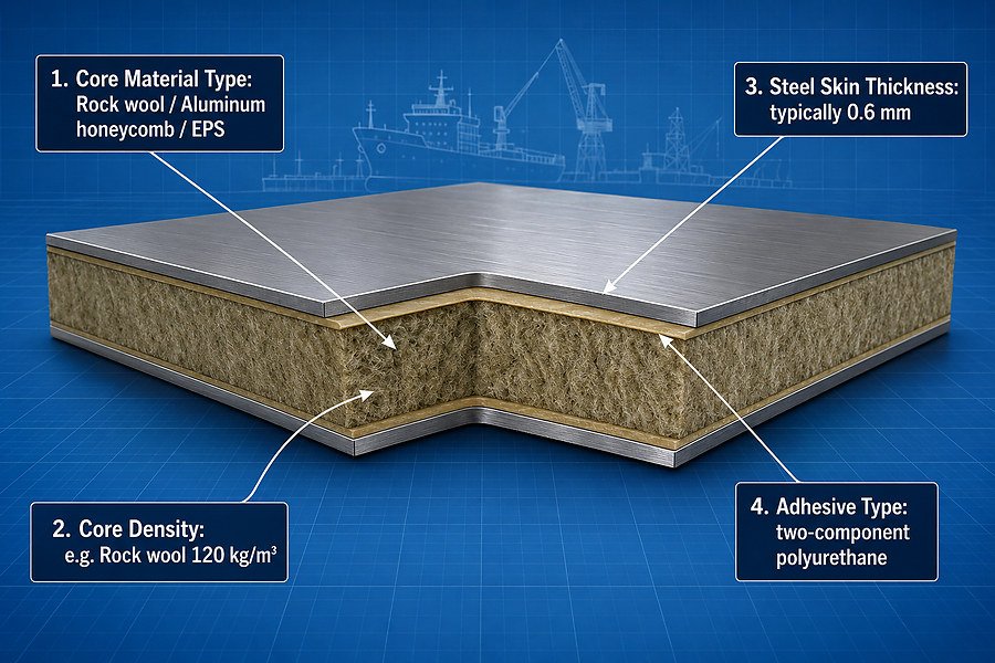 Marine Panel Material Requirements