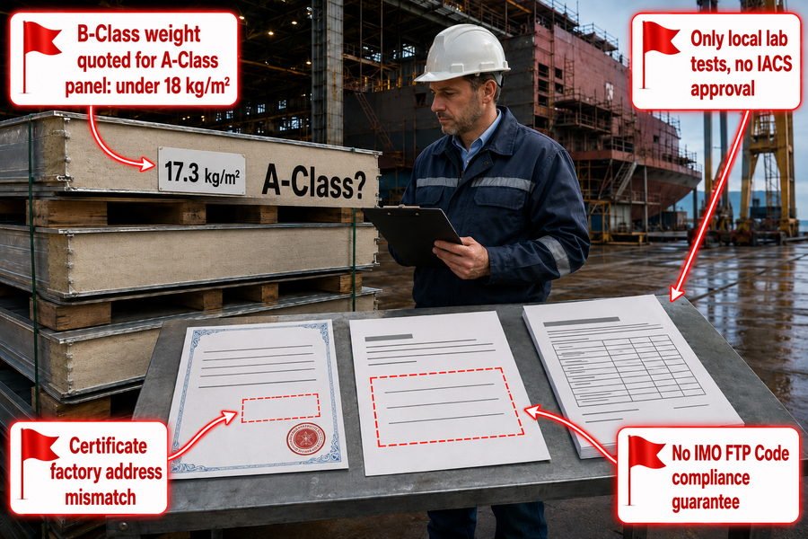 Marine Panel Mislabeling Red Flags
