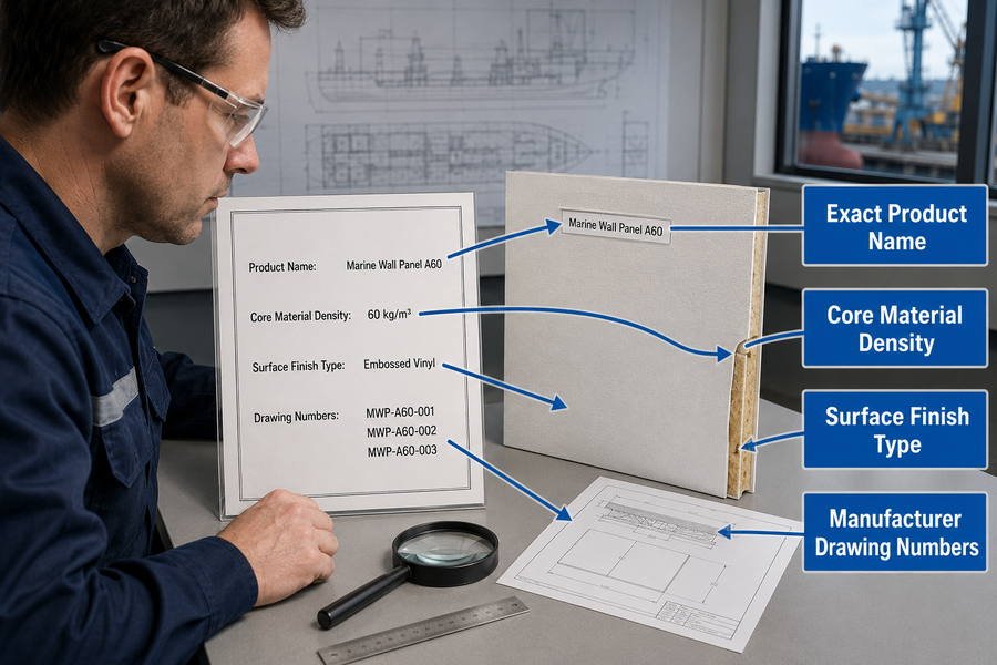 Marine Panel Model Certificate Verification