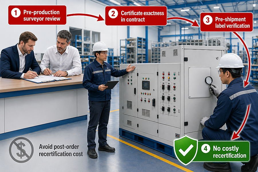Marine Panel Recertification Prevention