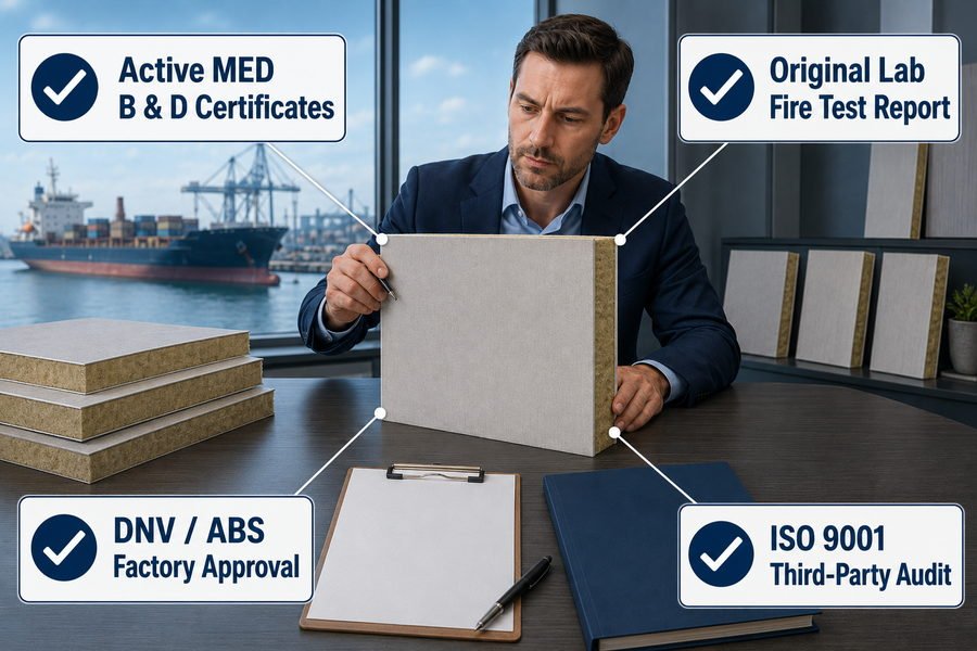 Marine Panel Supplier Compliance Questions