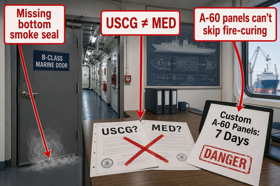 Marine Panel Supplier SOLAS Red Flags