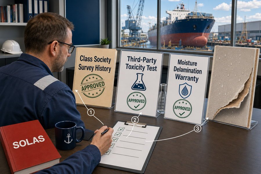 Marine Panel Vendor SOLAS Screening