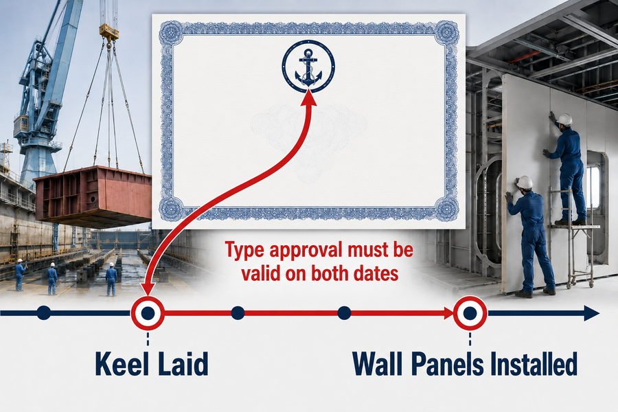 Marine Wall Panel Certificate Validity