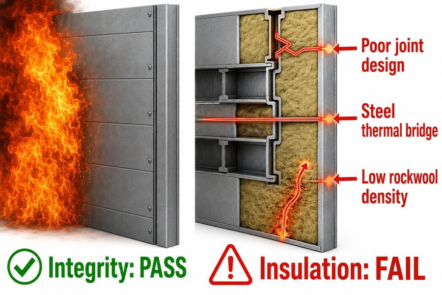 Marine Wall Panel Integrity Pass Insulation Fail Causes