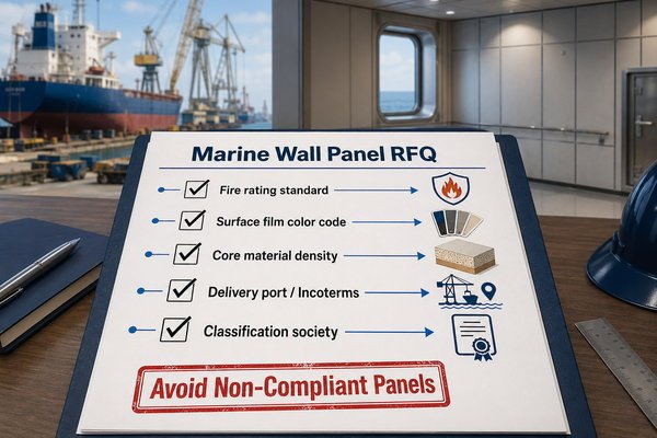 Marine Wall Panel RFQ Compliance Checklist