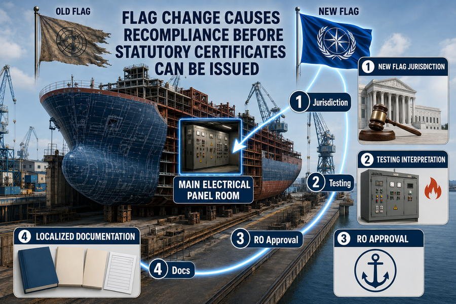 Mid Project Flag Change Marine Panel Recompliance