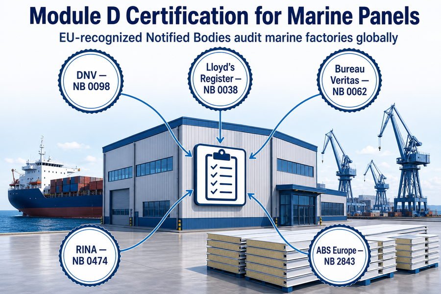 Module D Notified Bodies for Marine Panels