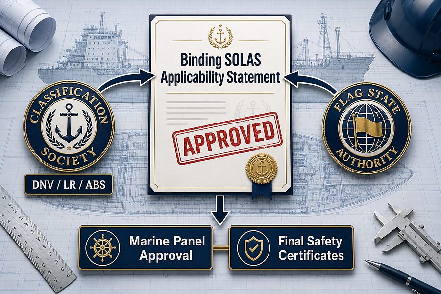 Newbuild SOLAS Statement Authority