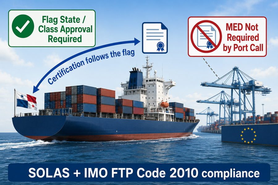 Non EU Flag MED Compliance