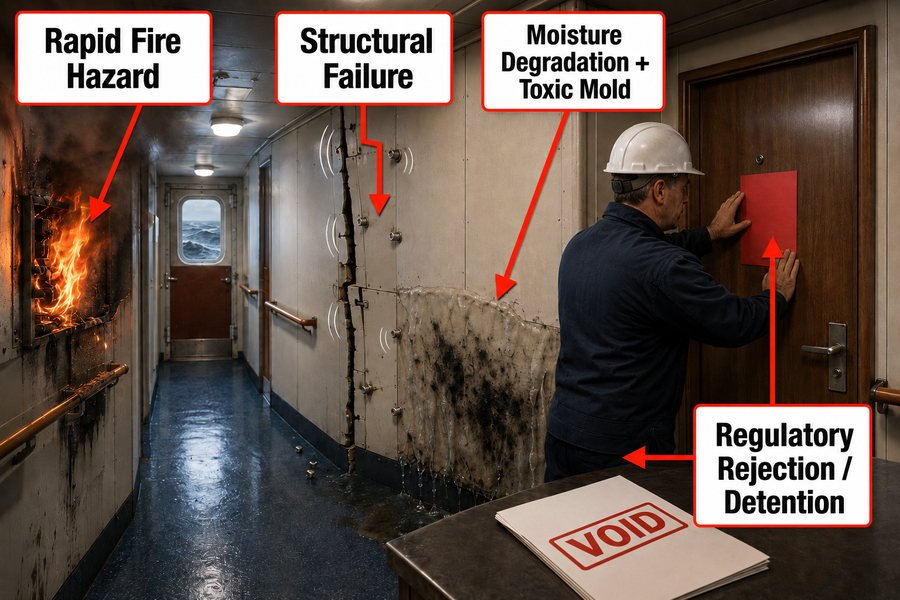 Non Marine Grade Panel Risks
