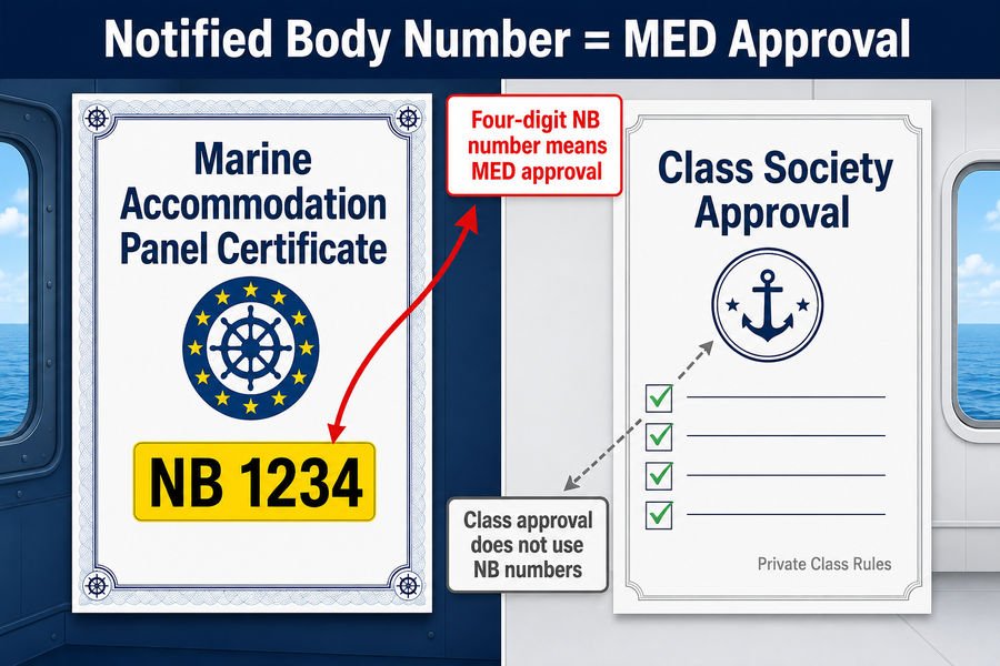 Notified Body Number MED Approval