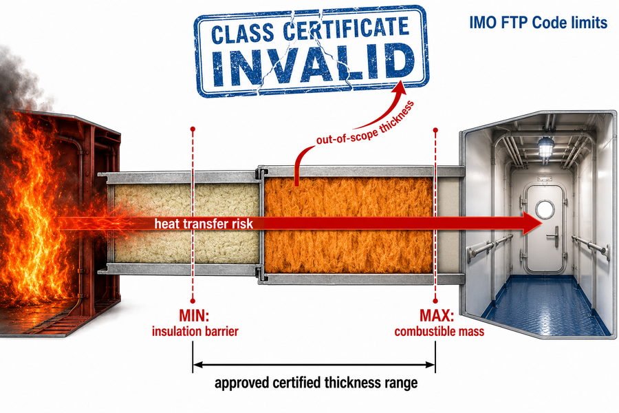 Out of Scope Marine Panel Thickness