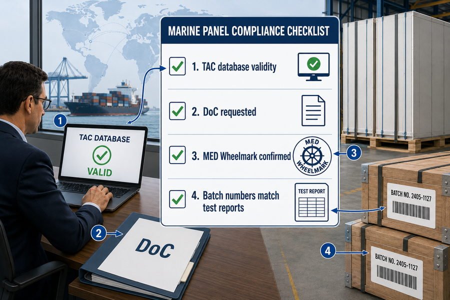Overseas Buyer Marine Panel Compliance Checklist