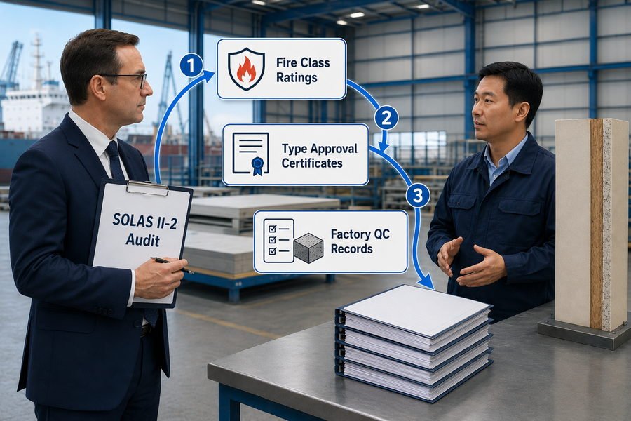 Overseas Buyer SOLAS II-2 Supplier Audit