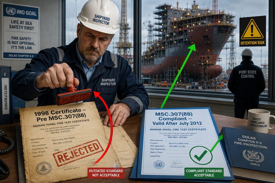Pre MSC 307 88 Reports Rejected