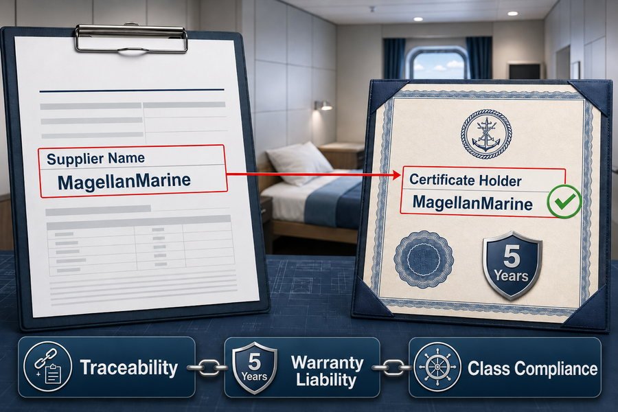 RFQ Supplier Certificate Holder Match