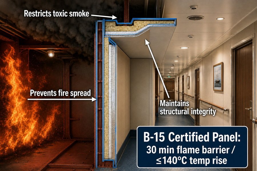 SOLAS Accommodation Panel Protection