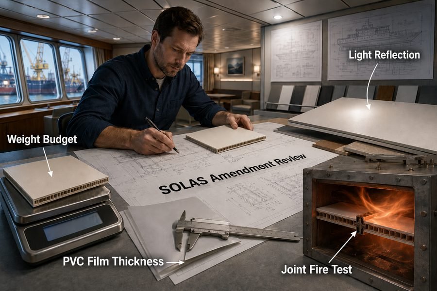 SOLAS Ceiling Panel Revision Factors