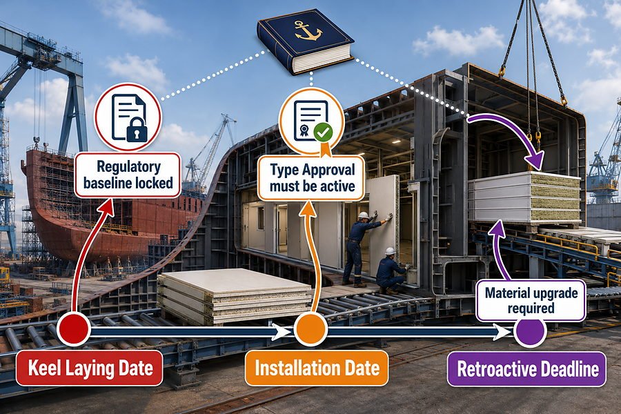 SOLAS Effective Dates Marine Wall Panel Delivery
