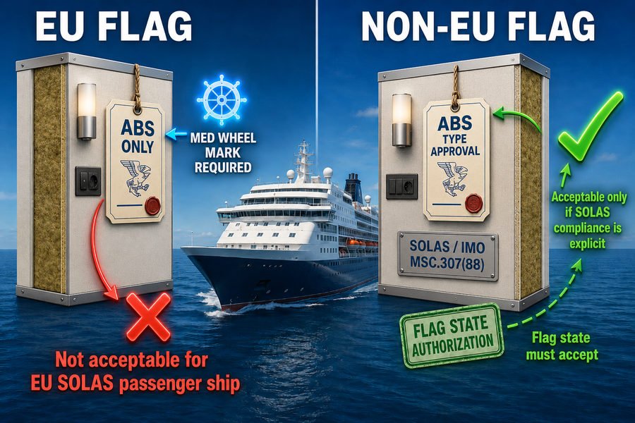 SOLAS Marine Panel Approval Under EU And Non EU Flags