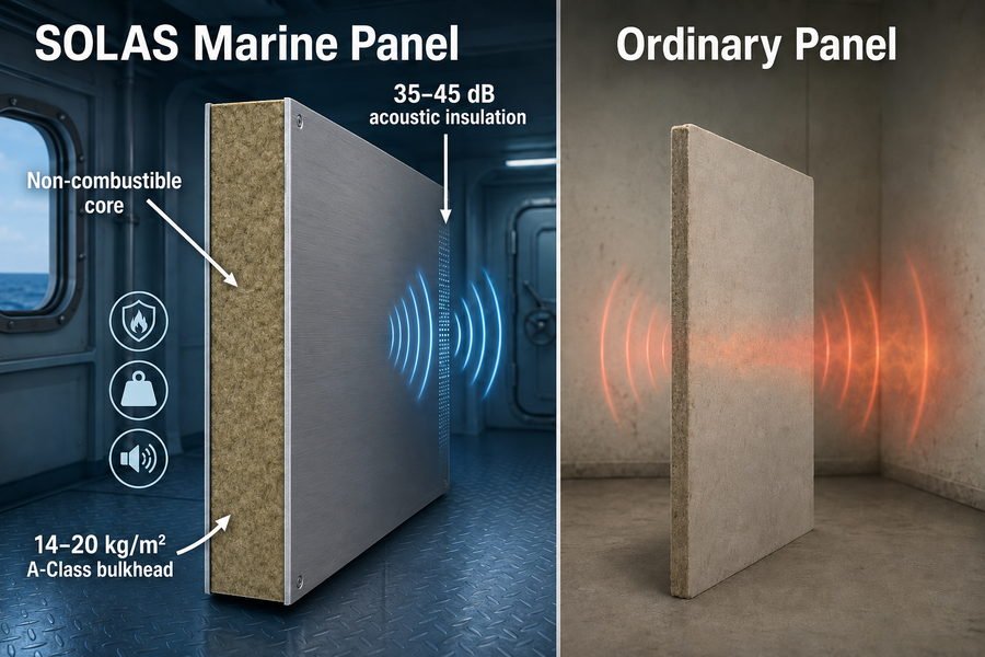 SOLAS Marine Panel Core Attributes