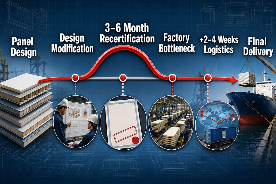 SOLAS Marine Panel Delivery Timeline