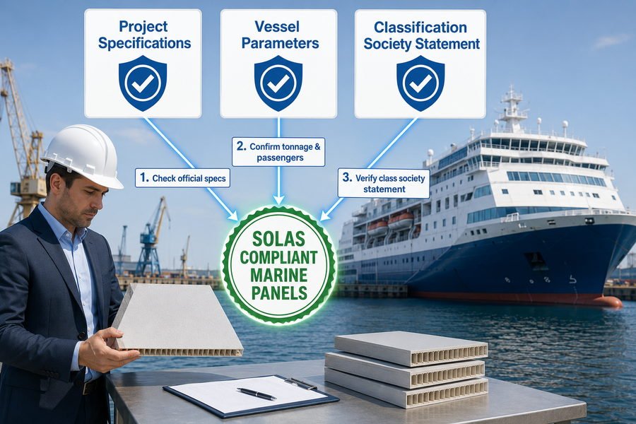 SOLAS Marine Panel Requirement Verification