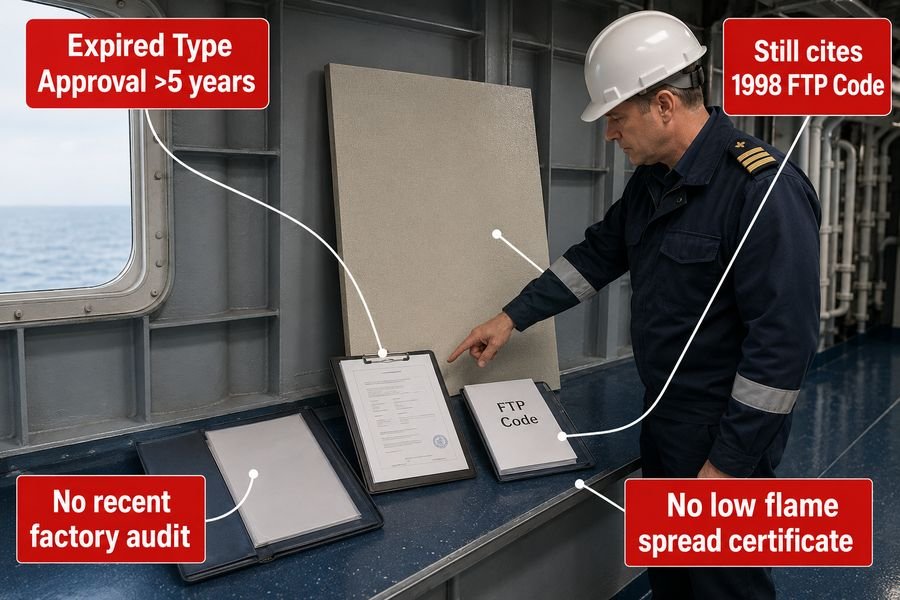 SOLAS Marine Wall Panel Supplier Red Flags