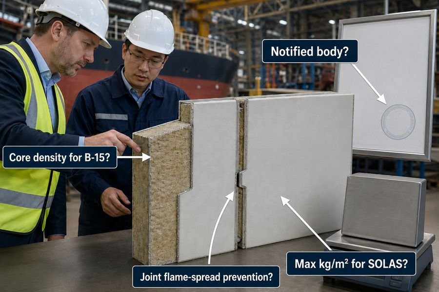 SOLAS Procurement Questions for Marine Panels