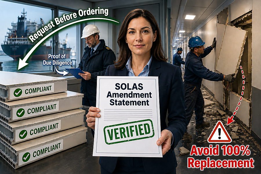 SOLAS Statement Before Marine Panel Orders