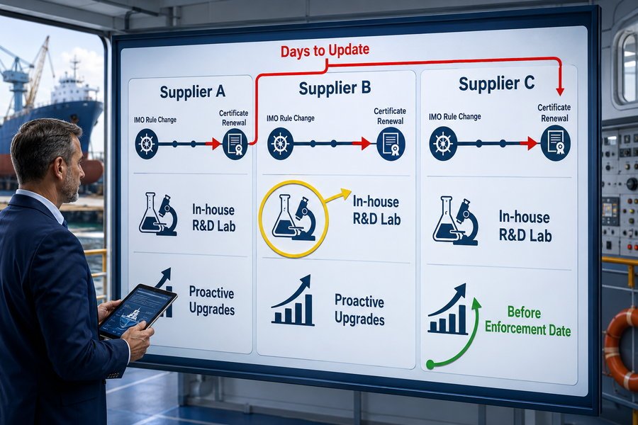SOLAS Update Speed Supplier Review
