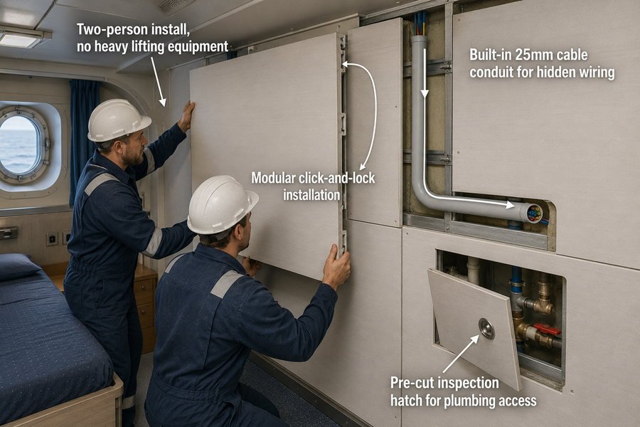 Shipboard Panel Design Constraints