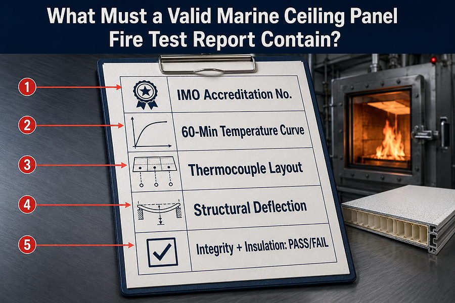 Valid Marine Ceiling Panel Fire Test Report Checklist