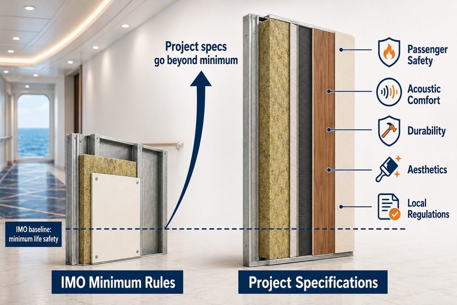 Why Project Specs Exceed IMO Rules