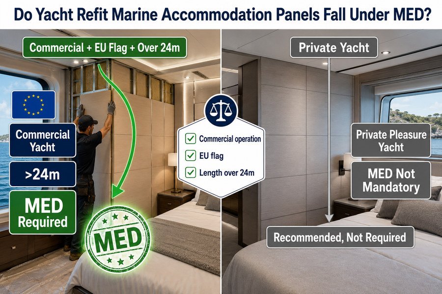 Yacht Refit Panel MED Applicability