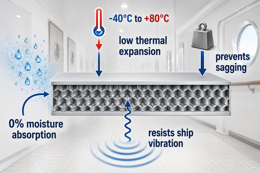 Aluminum Honeycomb Core Stability
