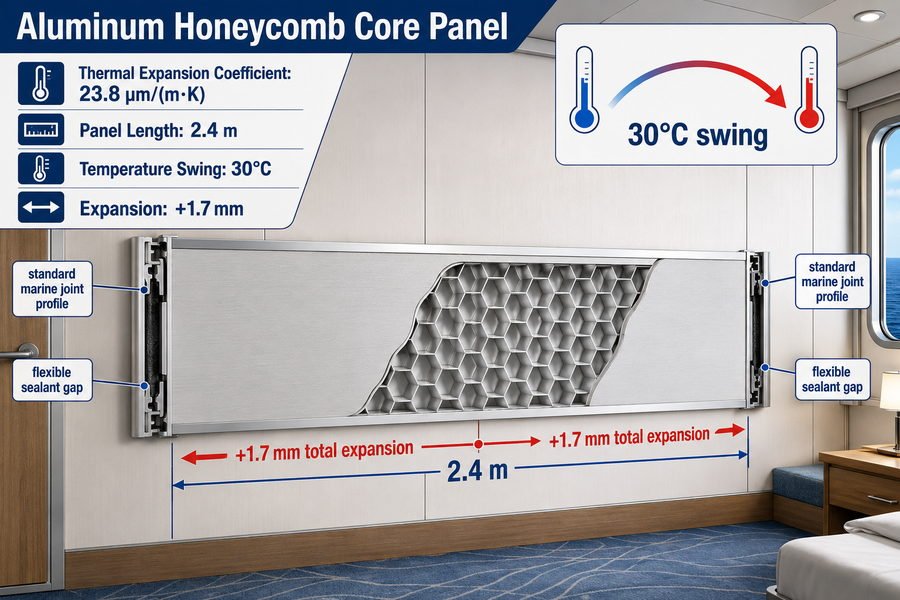 Aluminum Honeycomb Panel Thermal Expansion