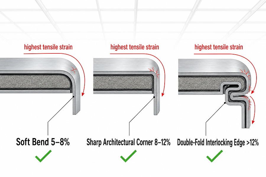 Face Sheet Edge Folding Elongation Guide