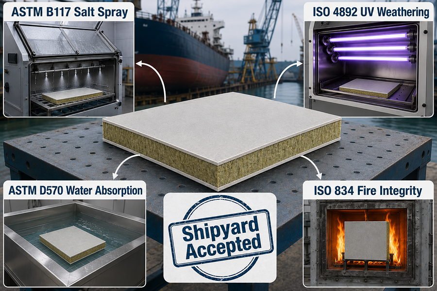 GRP FRP Face Sheet Corrosion Standards
