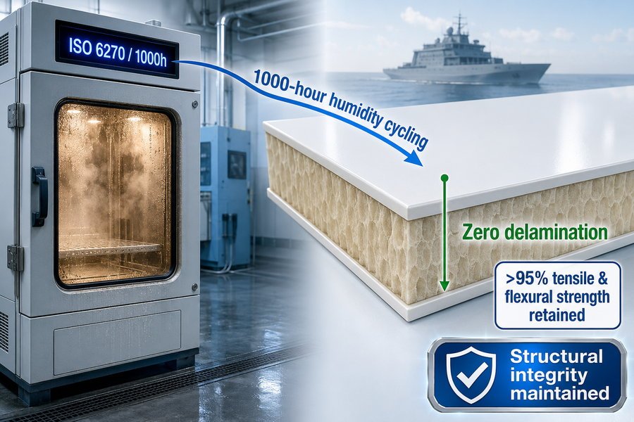 GRP FRP Humidity Cycling Strength Retention