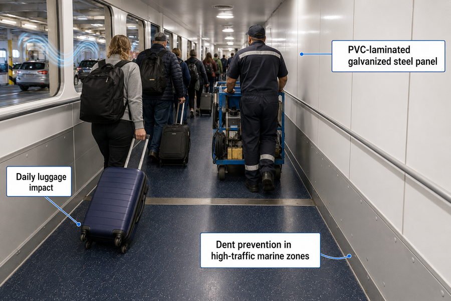 High Traffic Marine Impact Panels