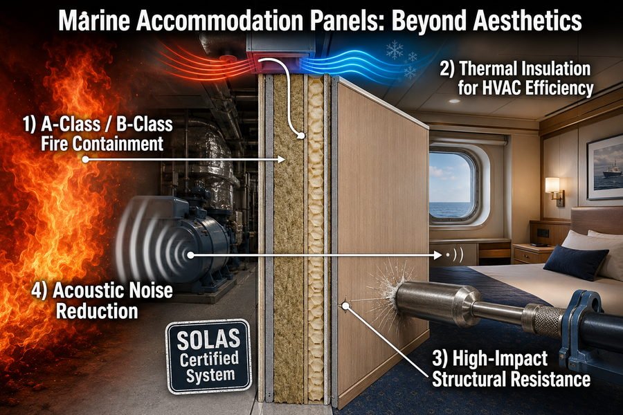 Marine Accommodation Panel Functional Roles